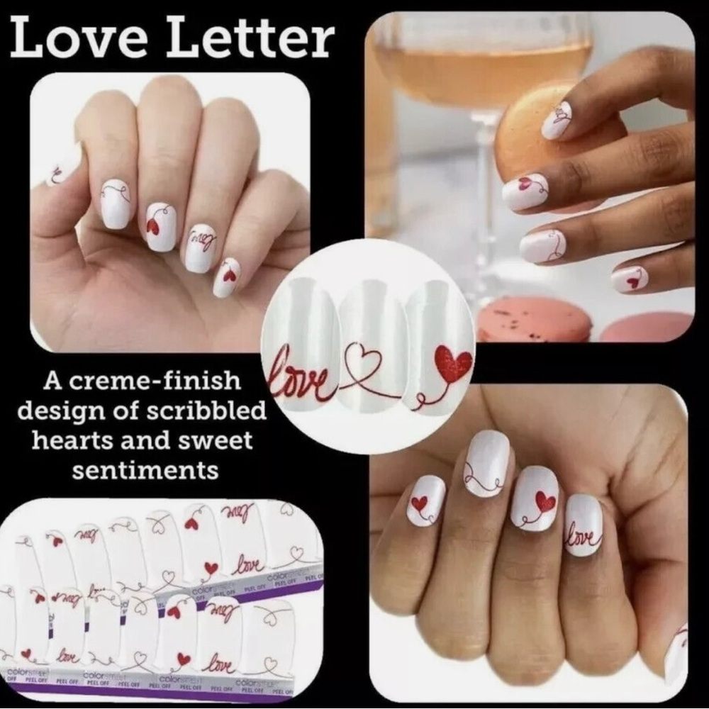 14. Color Street Nail Strips - Love Letter - Picture 1 of 2